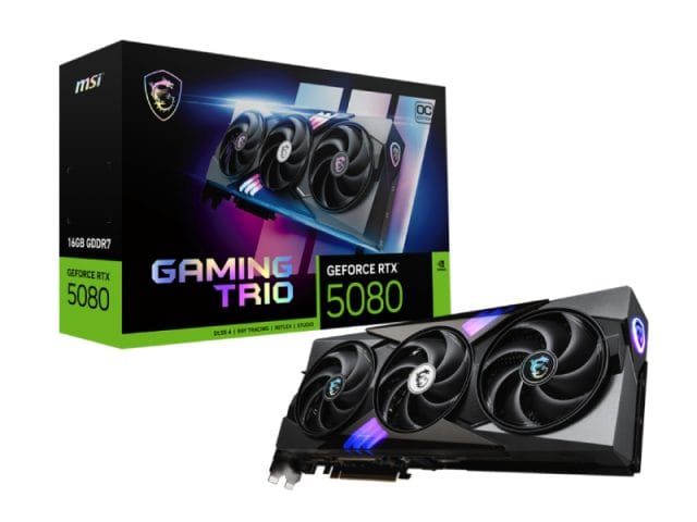 MSI nVidia GeForce RTX 5080 16GB 256bit GeForce RTX 5080 16G GAMING TRIO OC grafička karta