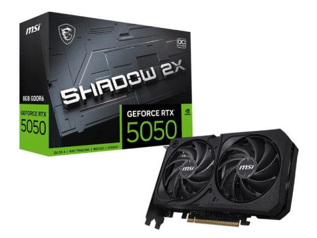MSI nvidia RTX 5050 8G 128bit GeForce RTX 5050 8G SHADOW 2X OC grafička karta