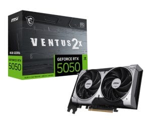 MSI NVIDIA GeForce RTX 5050 8G VENTUS 2X OC – Pouzdane performanse nove generacije