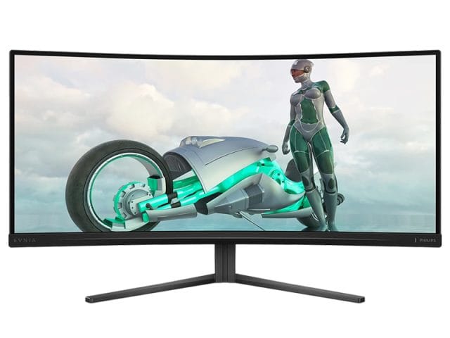PHILIPS 34 inča Evnia 34M2C3500L/00 UWQHD 3440x1440 180 Hz zakrivljeni gaming monitor