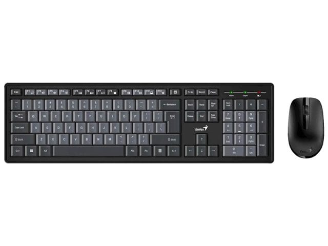 GENIUS SlimStar 8230 Wireless USB YU crna tastatura + miš